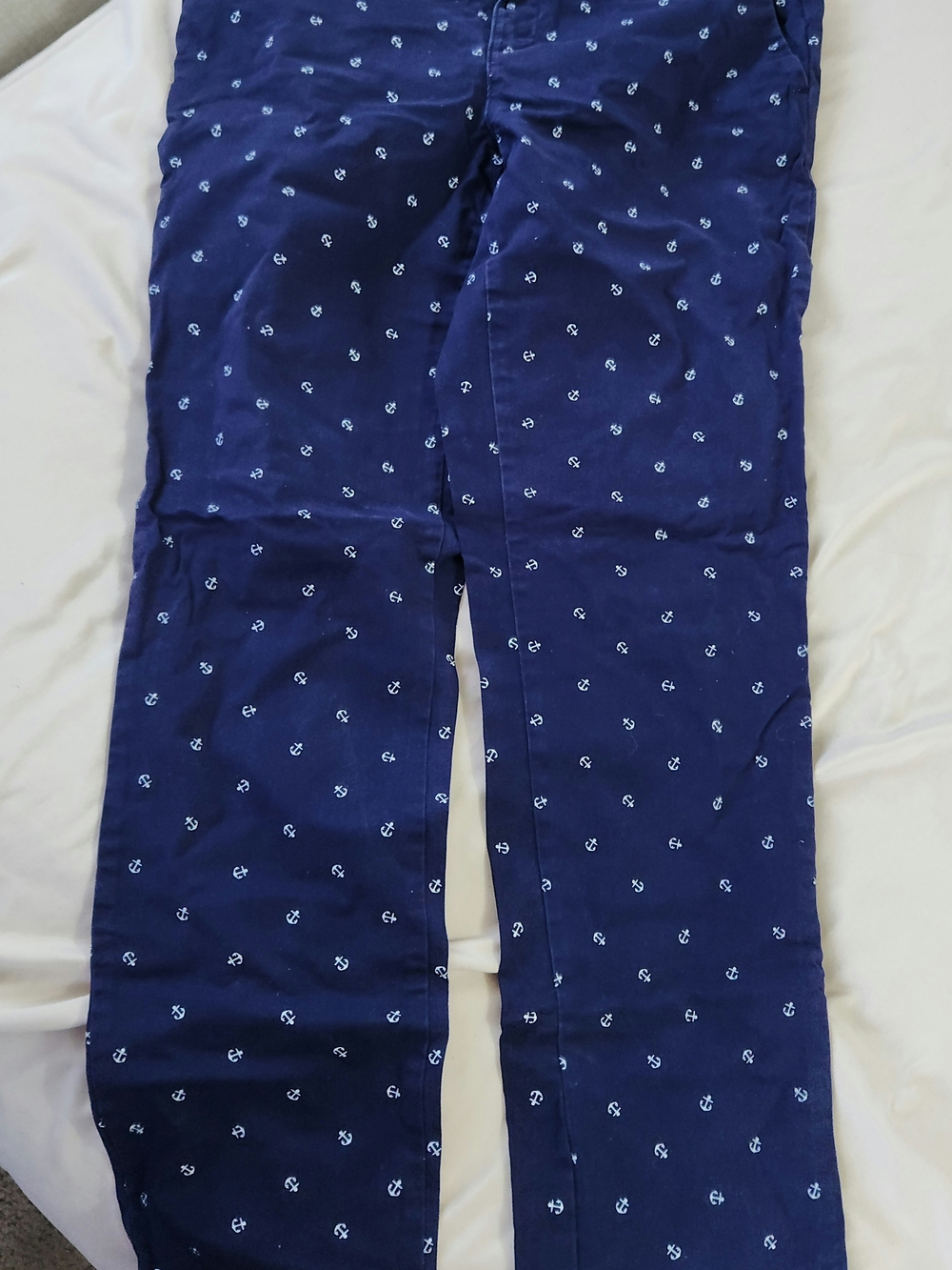 Tommy Hilfiger Navy Anchor-Print Shorts